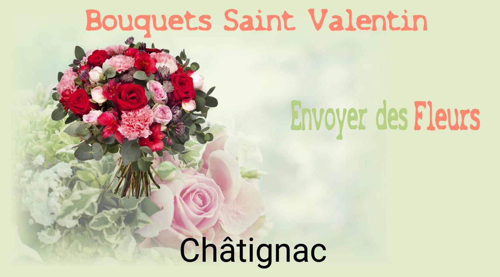 Roses de Saint-Valentin livrées à Châtignac